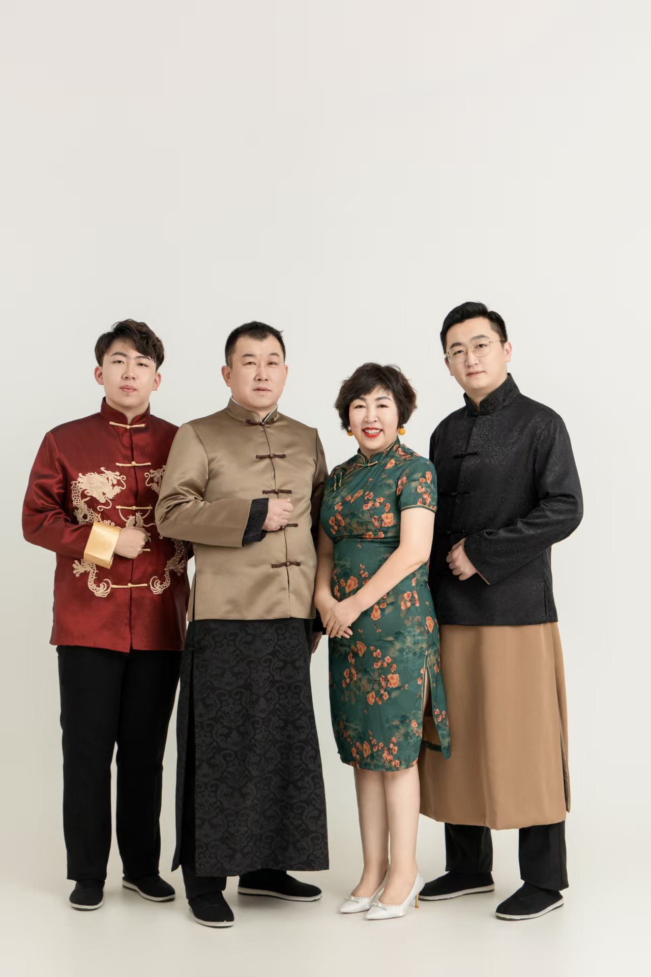妈妈和家人的合影