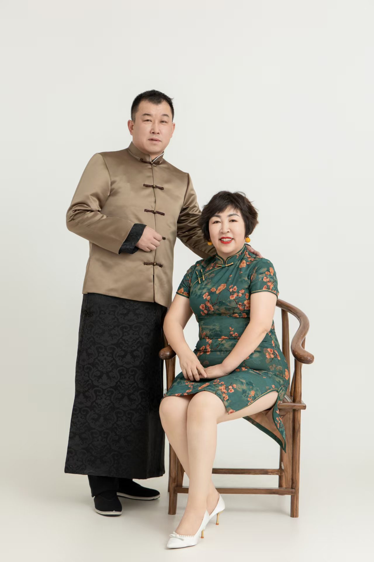 爸爸妈妈合影
